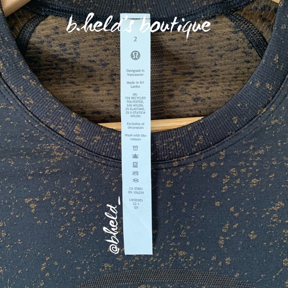 lululemon Swiftly Tech Long Sleeve Shirt 2.0 *Race Length Black Artifact Sz2 NWT - Picture 7 of 12